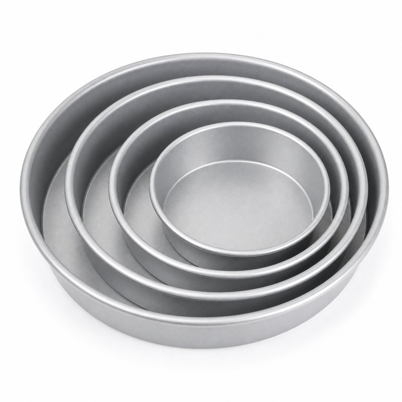 deep dish pizza pan with raised sidewall profile